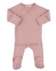oh baby! oh baby! Hearts Pointelle Wrap Top Set - 1