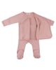 oh baby! oh baby! Hearts Pointelle Wrap Top Set - 2