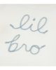 oh baby! oh baby! "lil bro" Fog Embroidered Two Piece Set - 2