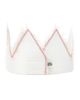 Oh Baby oh baby! Linen "three" Embroidered Crown - 2
