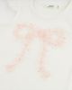 oh baby! oh baby! Ruffle Bow Pink Silver-Fleck Tulle Flutter Tank - 3