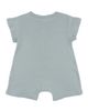 oh baby! oh baby! Twinkle Pointelle Raw Edge Short Button Romper - 2