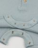 oh baby! oh baby! Twinkle Pointelle Raw Edge Short Button Romper - 4