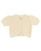 oh baby! oh baby! Wave Stitch Juliet Pointelle Short Sleeve Cardigan - 1