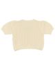 oh baby! oh baby! Wave Stitch Juliet Pointelle Short Sleeve Cardigan - 3
