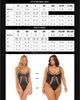 Oh La La Cheri Oh La La Cheri Plus Size Provence Eyelash Lace Robe with Sash and G-string Panty - 4