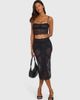 Oh Polly Oh Polly lace cami top set in black - 2