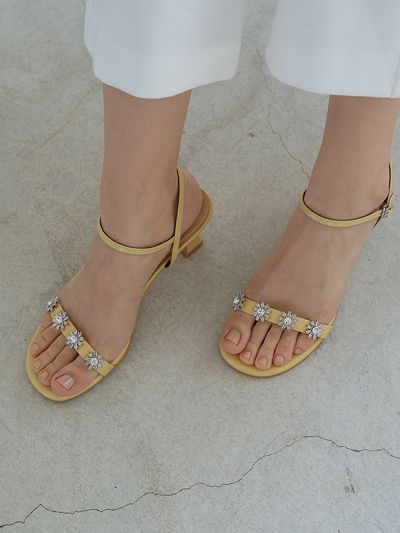 OI PAINTED Esti Sandals 6cm (2 Colors)