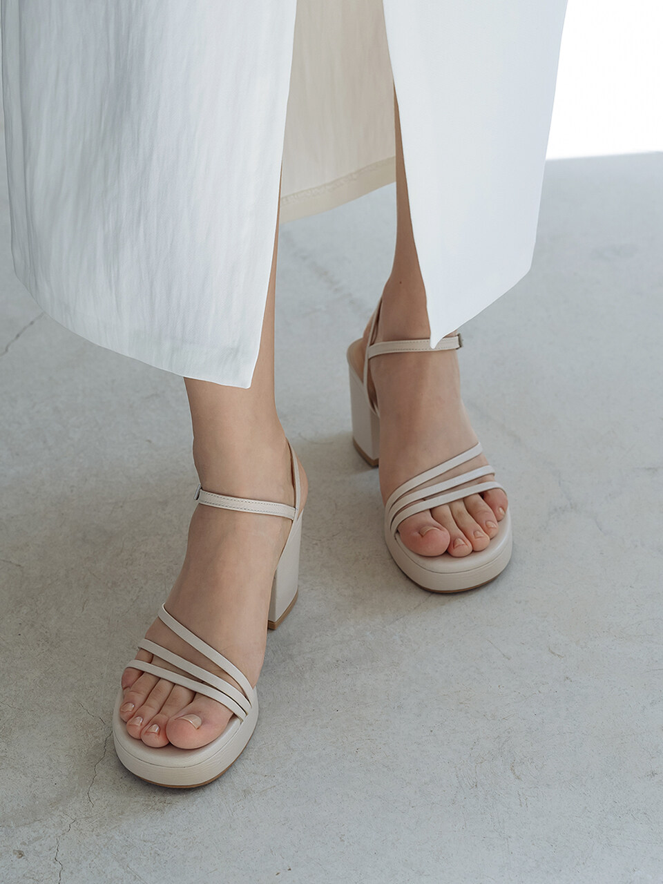 OI PAINTED Zelda Sandals 7cm (4 Colors)
