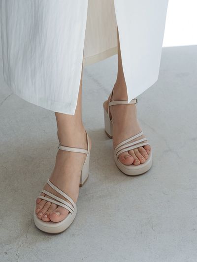 OI PAINTED Zelda Sandals 7cm (4 Colors)