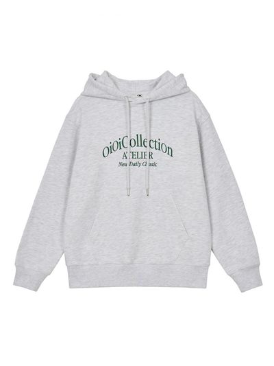 OIOI COLLECTION Atelier Hoodie [LIGHT GREY]