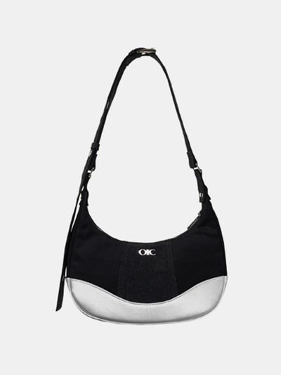 OIOI COLLECTION Daily Denim Shoulder Bag [BLACK]