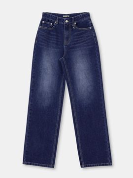 OIOI COLLECTION Daily Straight Denim Pants [BLUE]