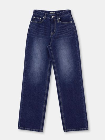 OIOI COLLECTION Daily Straight Denim Pants [BLUE]