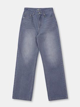 OIOI COLLECTION Daily Straight Denim Pants [LIGHT BLUE]