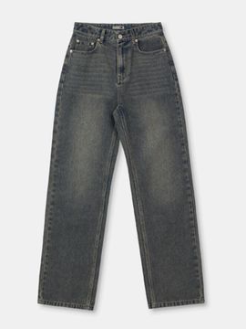 OIOI COLLECTION Daily Straight Denim Pants [SAND BLUE]