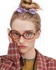 OLAH OLAH Bunny Ear Silk Hair Tie Scrunchie - 2