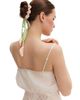 OLAH OLAH Calla Lily Silk Hair Tie Scrunchie - 4