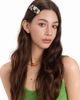 OLAH OLAH Daisy Silk Hair Barrette Clip - 2