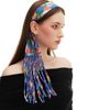OLAH OLAH Frida With Love Silk Skinny Fringe Scarf - 2