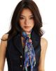 OLAH OLAH Frida With Love Silk Skinny Fringe Scarf - 4