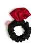 OLAH OLAH La Frida Rosa Silk Scrunchie - 1