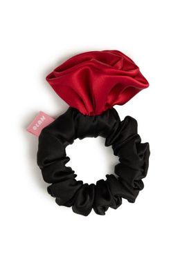 OLAH OLAH La Frida Rosa Silk Scrunchie