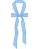 OLAH OLAH Le Petit Dot Silk Hair Ribbon Scarf - 1