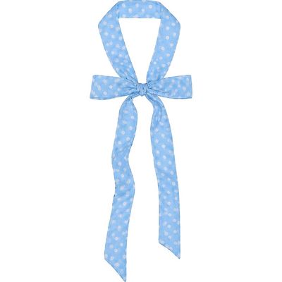 OLAH OLAH Le Petit Dot Silk Hair Ribbon Scarf