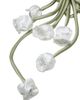 OLAH OLAH Lily of the Valley Silk Hair Tie Scrunchie - 4
