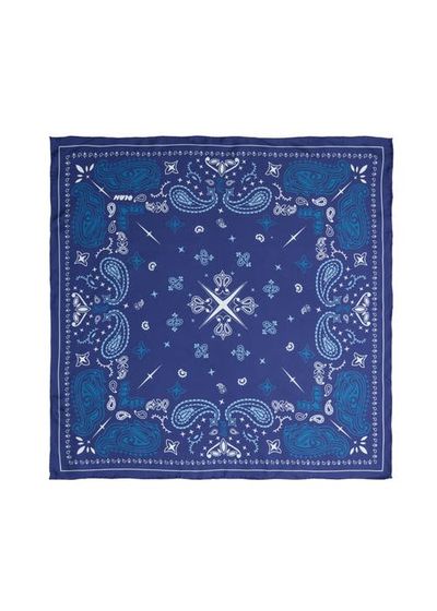 OLAH OLAH Paisley Silk Bandana Scarf 20