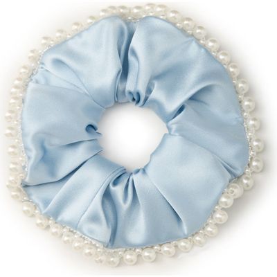 OLAH OLAH Pearl Glaze Silk Scrunchie