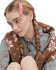 OLAH OLAH Polka Dot Silk Hair Barrette Clip - 3