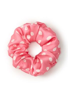OLAH OLAH Polka Dot Silk Scrunchie