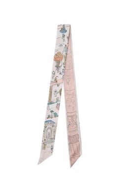 OLAH OLAH Rome Silk Skinny Scarf