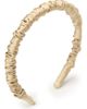 OLAH OLAH Scrunched Silk Skinny Headband - 1