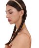 OLAH OLAH Scrunched Silk Skinny Headband - 3