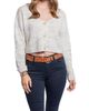 OLD TREND OLD TREND Barracuda Genuine Leather Woven Distressed Studded Belt - 2