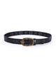 OLD TREND OLD TREND Blooming Genuine Leather Perforated Floral Vintage Belt - 2
