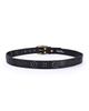 OLD TREND OLD TREND Blooming Genuine Leather Perforated Floral Vintage Belt - 3