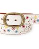 OLD TREND OLD TREND Blossom Genuine Leather Hand Stitched Colorful Detail Belt - 1
