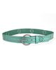 OLD TREND OLD TREND Blossom Genuine Leather Stitched Perforated Detail Belt - 4