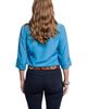 OLD TREND OLD TREND Boho Genuine Leather Perforated Handcrafted Detail Belt - 3