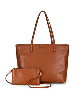 OLD TREND OLD TREND Camellia Medium Reversible Leather Tote