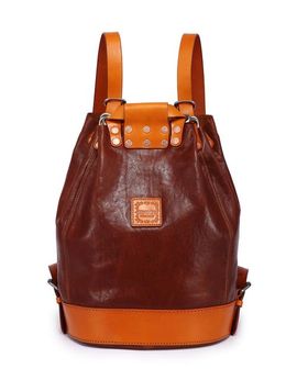 OLD TREND OLD TREND Canna Genuine Leather Convertible Bucket Backpack