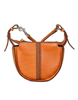 OLD TREND OLD TREND Dahlia Genuine Leather Compact Structured Crossbody