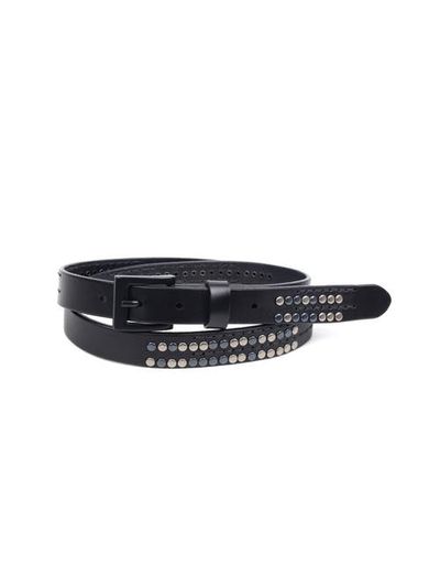 OLD TREND OLD TREND Ficus Genuine Leather Studded Refined Everyday Belt