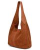 OLD TREND OLD TREND Hydrangea Genuine Leather Suede Classic Hobo Bag - 4