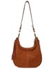 OLD TREND OLD TREND Hydrangea Genuine Leather Suede Heritage Shoulder Bag - 3