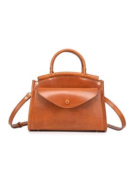 OLD TREND OLD TREND Laurel Genuine Leather Vintage Structured Satchel